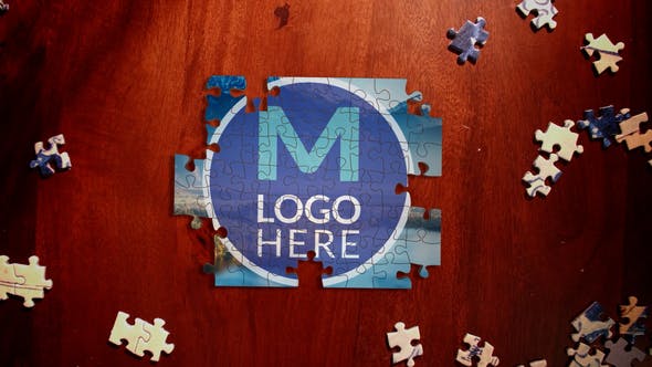 Puzzle Logo Reveal - 31660699 Videohive Download