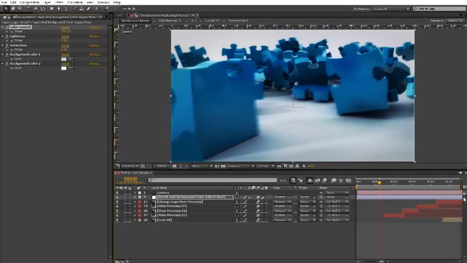 Puzzle Logo Reveal Videohive 25103722 After Effects Image 6