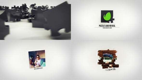 Puzzle Logo Reveal - Videohive Download 25103722