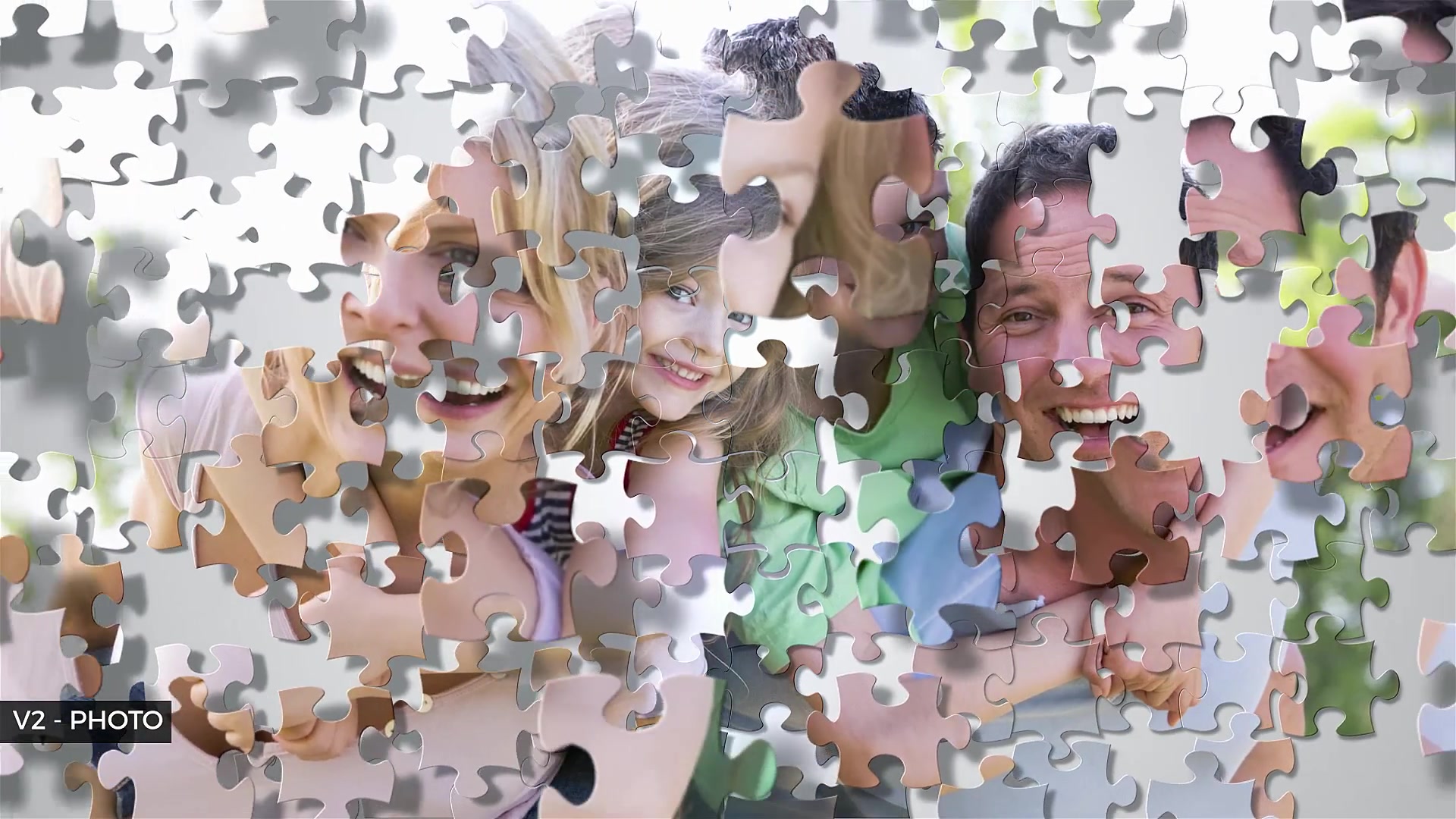 Puzzle Photo / Logo Reveal Pack - Download Videohive 20946617