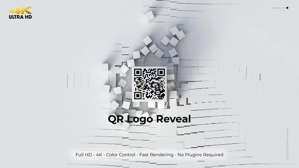 QR Logo Reveal - Download Videohive 33970970