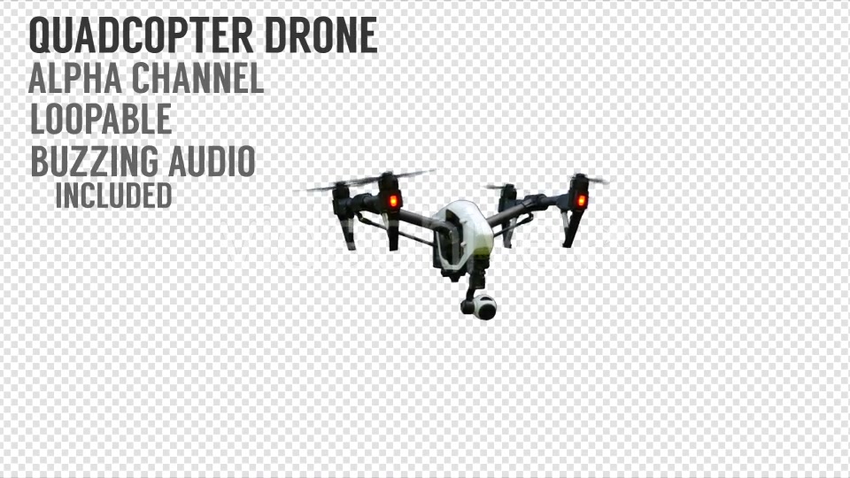 Quadcopter Drone Flying Pack  Videohive 11779892 Stock Footage Image 3