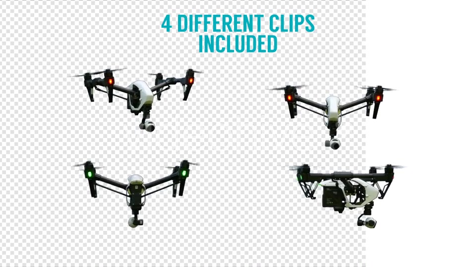Quadcopter Drone Flying Pack  Videohive 11779892 Stock Footage Image 5