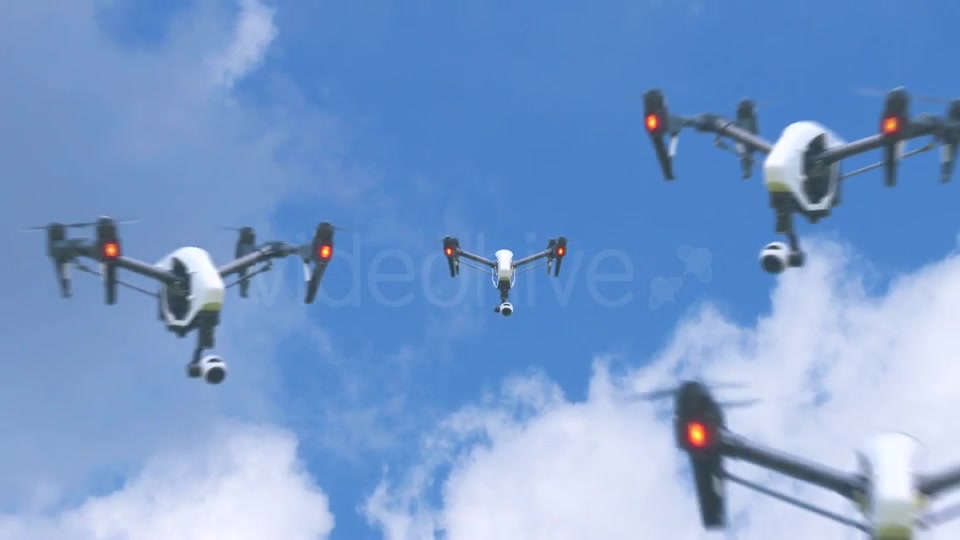 Quadcopter Drone Flying Pack  Videohive 11779892 Stock Footage Image 7