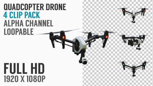 Quadcopter Drone Flying Pack  - 11779892 Download Videohive