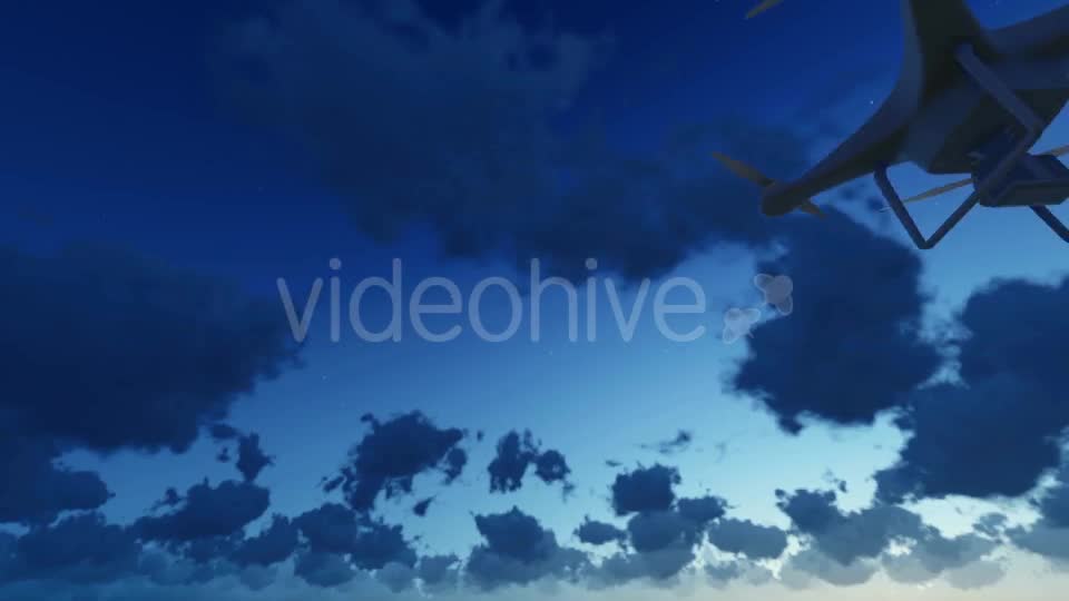 Quadcopter Drone Night - Download Videohive 19544515