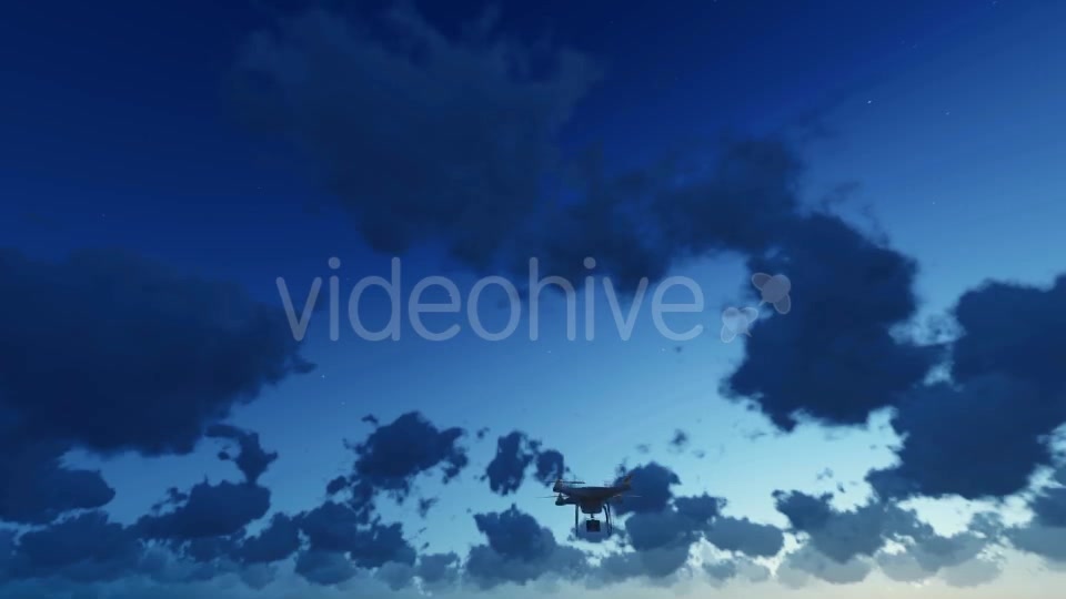 Quadcopter Drone Night - Download Videohive 19544515