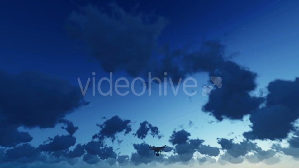 Quadcopter Drone Night - Download Videohive 19544515