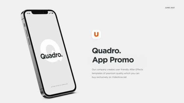 Quadro App Promo - 32843028 Videohive Download