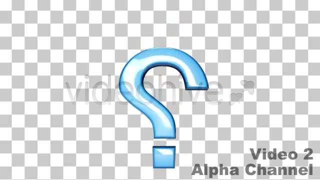 Question Mark Bouncing Up and Down Series of 2 - Download Videohive 694581