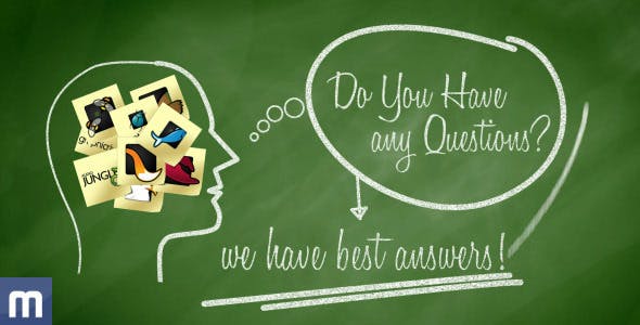 Question Mark In Brain Short Promo - Videohive Download 6767557