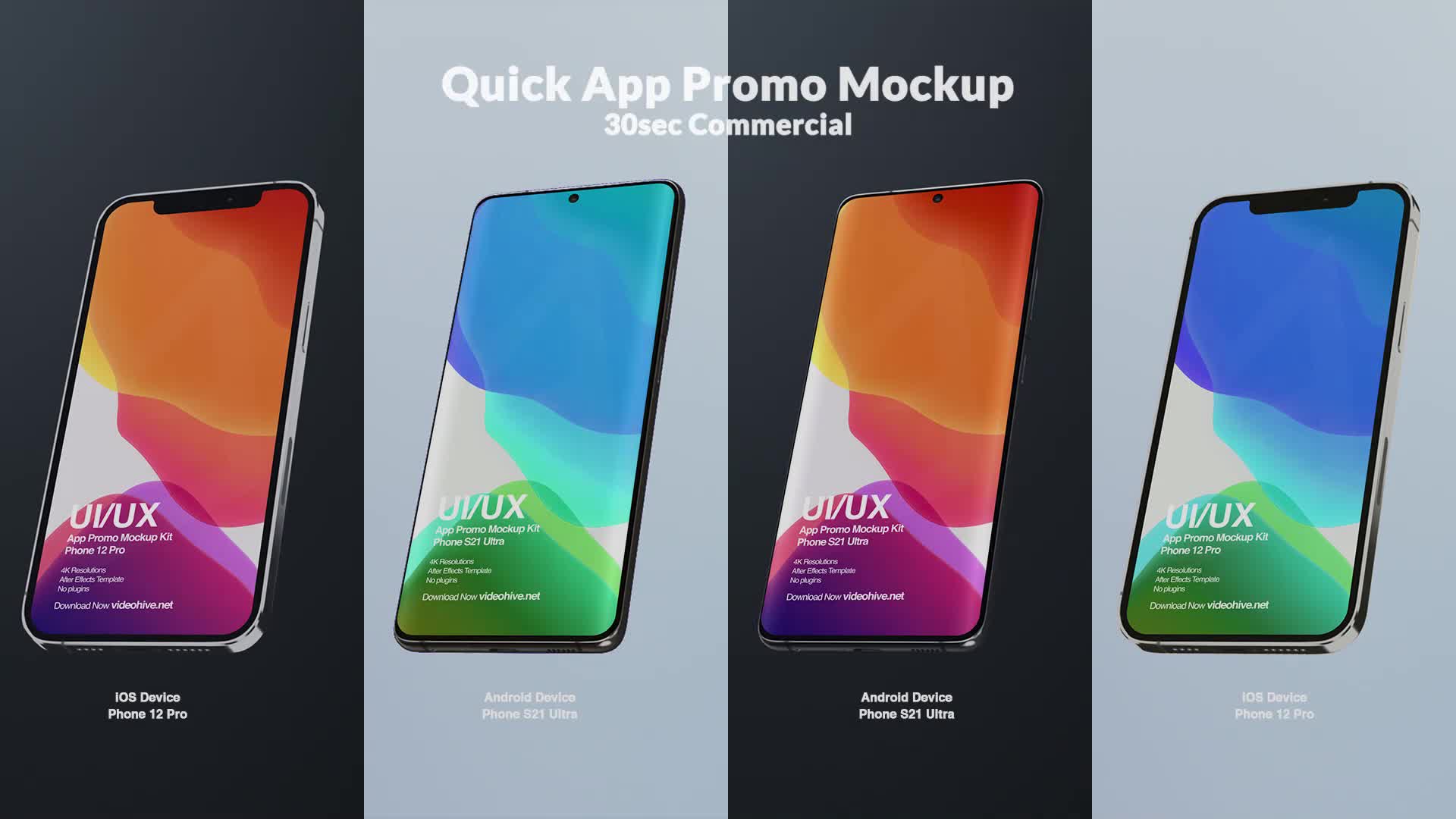 Quick App Promo | 30sec Commercial Videohive 33285966 After Effects Image 1