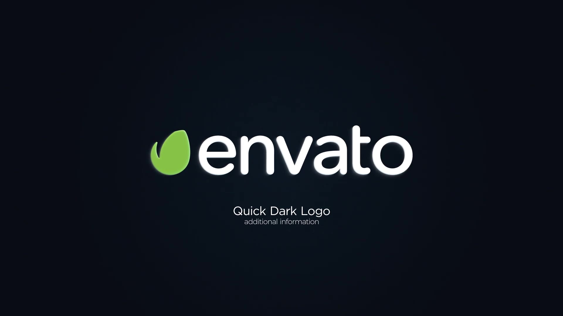 Quick Dark 3D Logo Reveal Videohive 36095451 After Effects Image 10