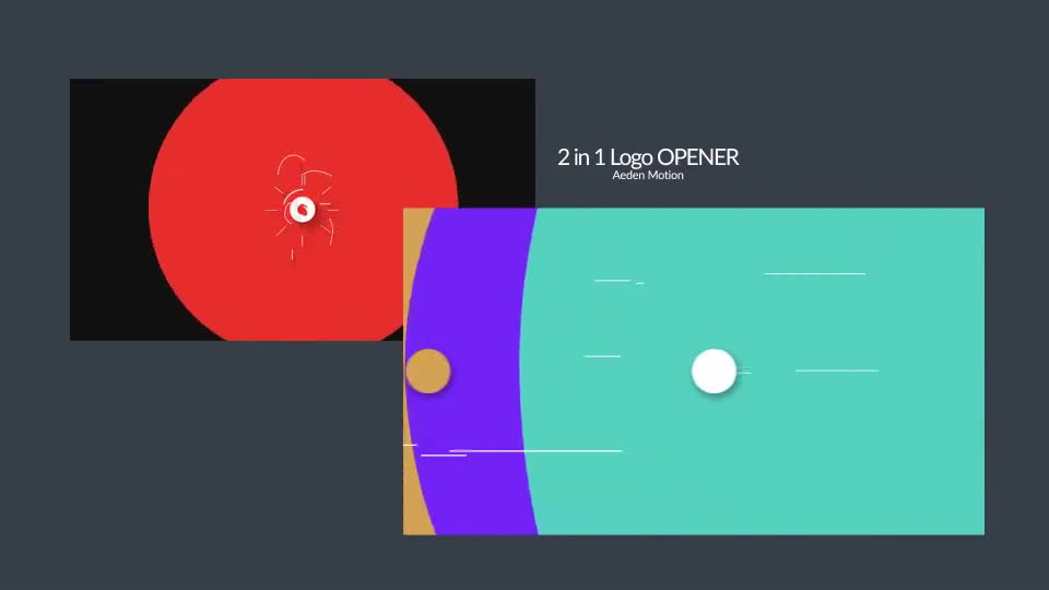 Quick Flat Logo Opener Videohive 23376914 After Effects Image 1