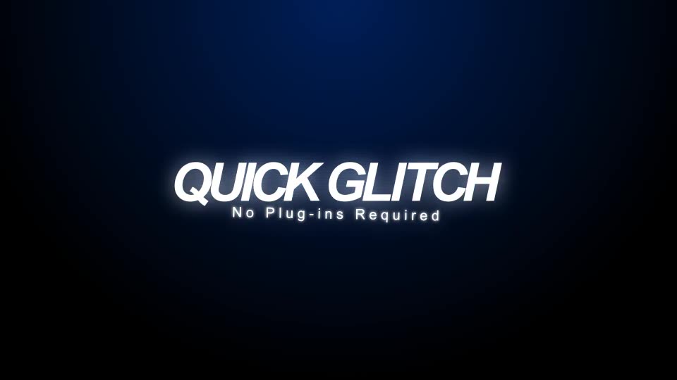 Quick Glitch - Download Videohive 12156216