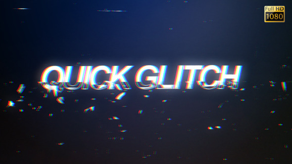 Quick Glitch - Download Videohive 12156216