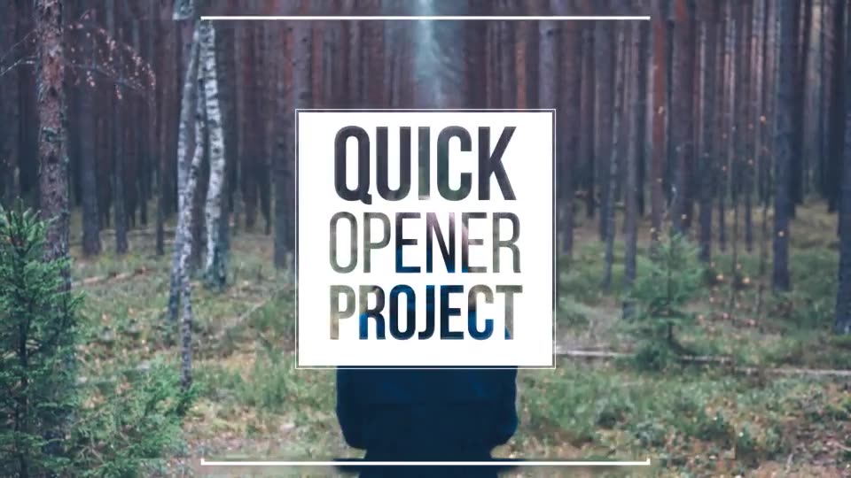 Quick Glitchy Opener Videohive 12316369 After Effects Image 2