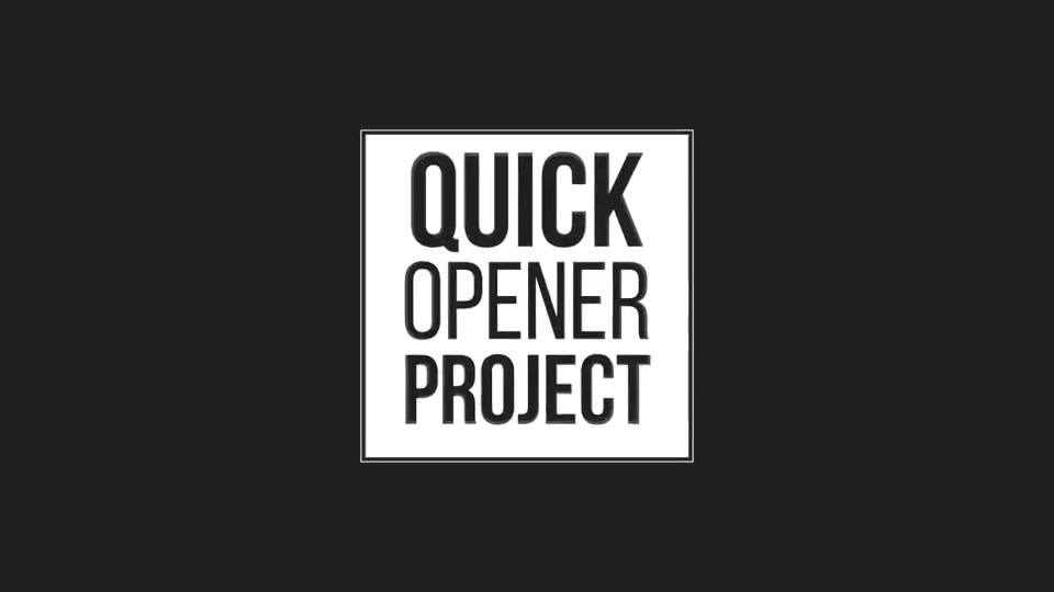Quick Glitchy Opener Videohive 12316369 After Effects Image 8