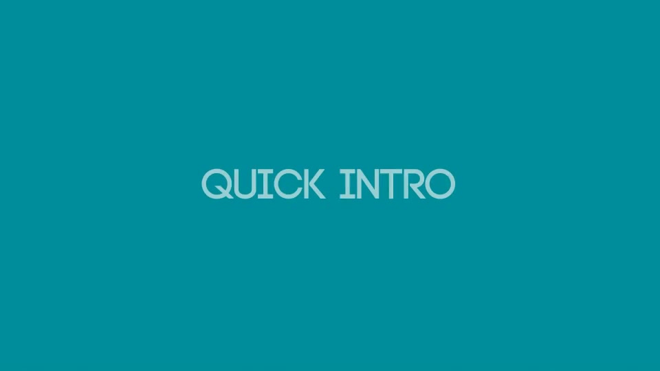 Quick Intro - Download Videohive 10389956