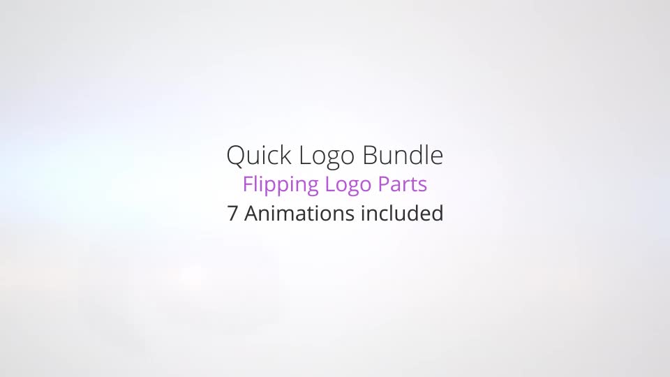 Quick Logo Bundle: Bouncy Logo Parts Videohive 37871445 After Effects Image 1