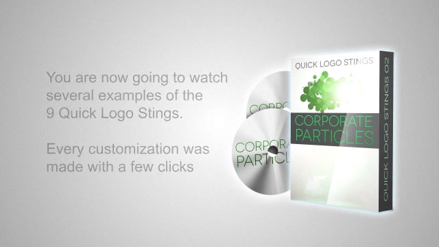 Quick Logo Sting Pack 02: Corporate Particles - Download Videohive 5464584