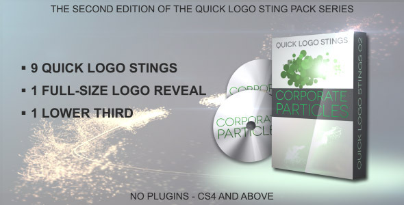 Quick Logo Sting Pack 02: Corporate Particles - Download Videohive 5464584