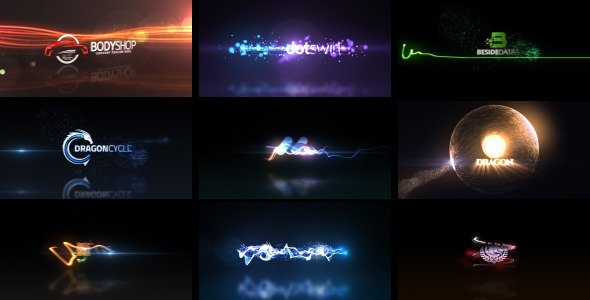 Quick Logo Sting Pack 04: Glowing Particles - Download Videohive 7489265