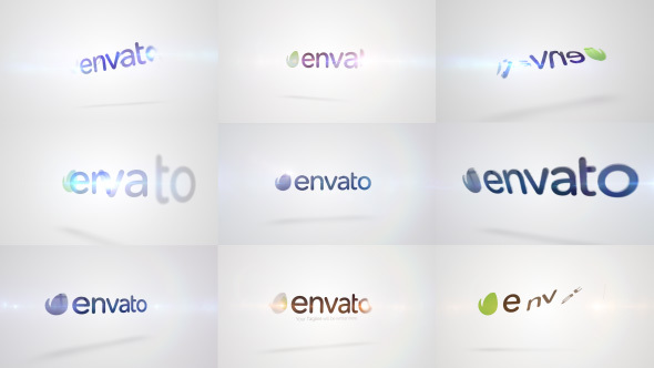 Quick Logo Sting Pack 10: Clean Rotation - Download Videohive 14746046