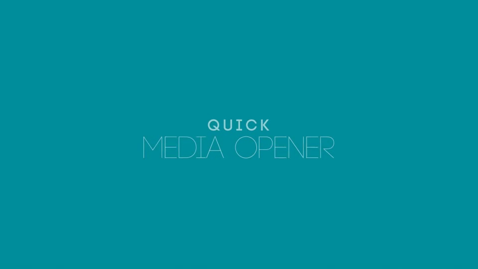 Quick Media Opener Videohive 15410849 After Effects Image 2