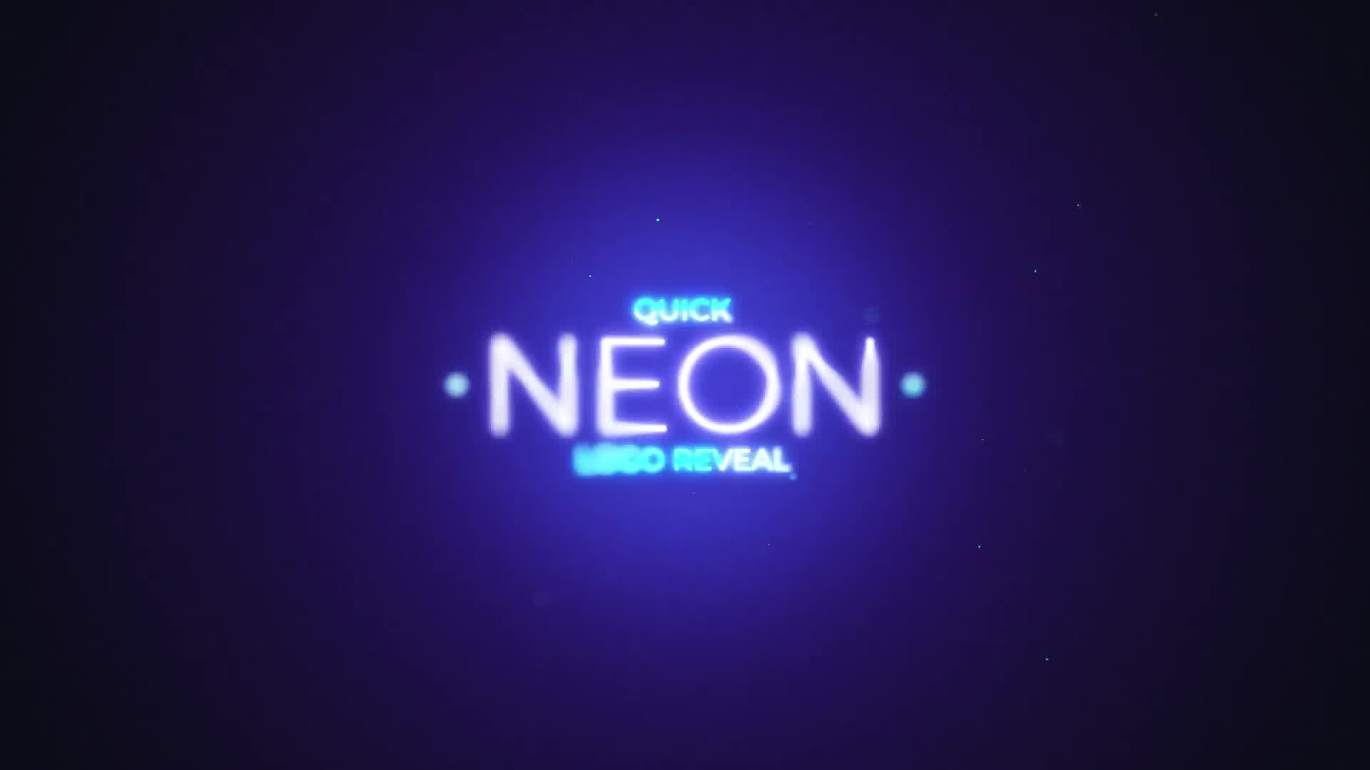 Quick Neon Logo Reveal Videohive 33149288 After Effects Image 11