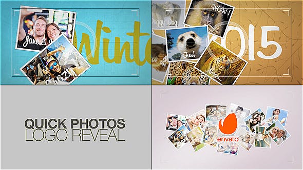 Quick Photos Logo Reveal - Videohive Download 15844041