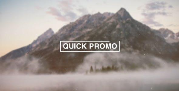 Quick Promo - Videohive 13358666 Download