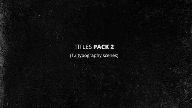Quick Titles 2 Videohive 8737045 After Effects Image 1