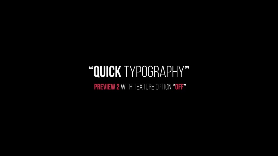 Quick Typography Videohive 8950651 After Effects Image 5