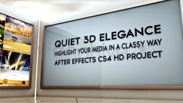 Quiet 3D Elegant Slideshow - Download Videohive 291210