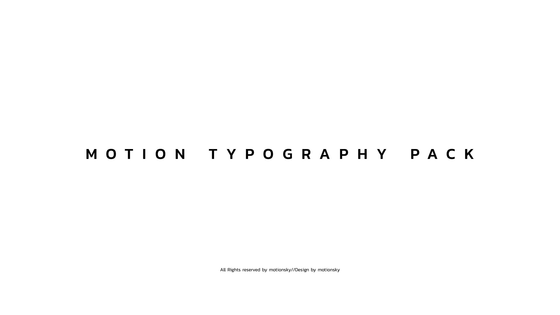Quiet Typography Pack | Premiere Pro Videohive 35197877 Premiere Pro Image 5