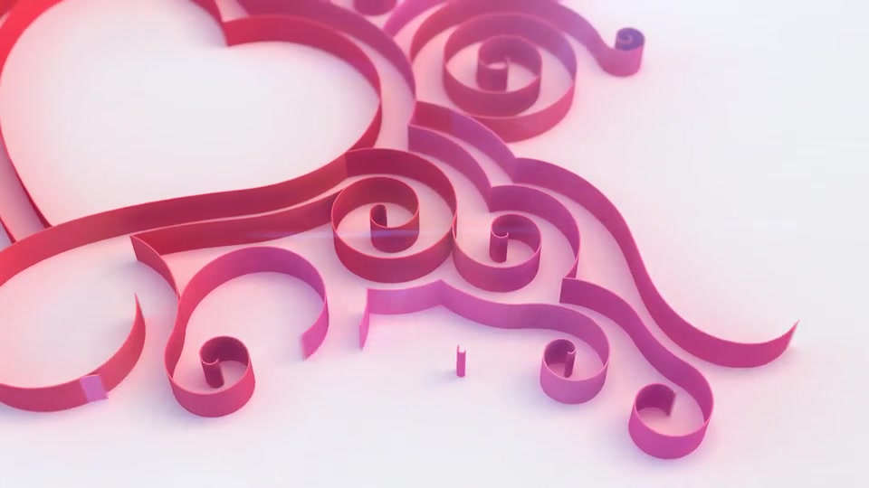 Quilling Heart Opener - Download Videohive 14669536