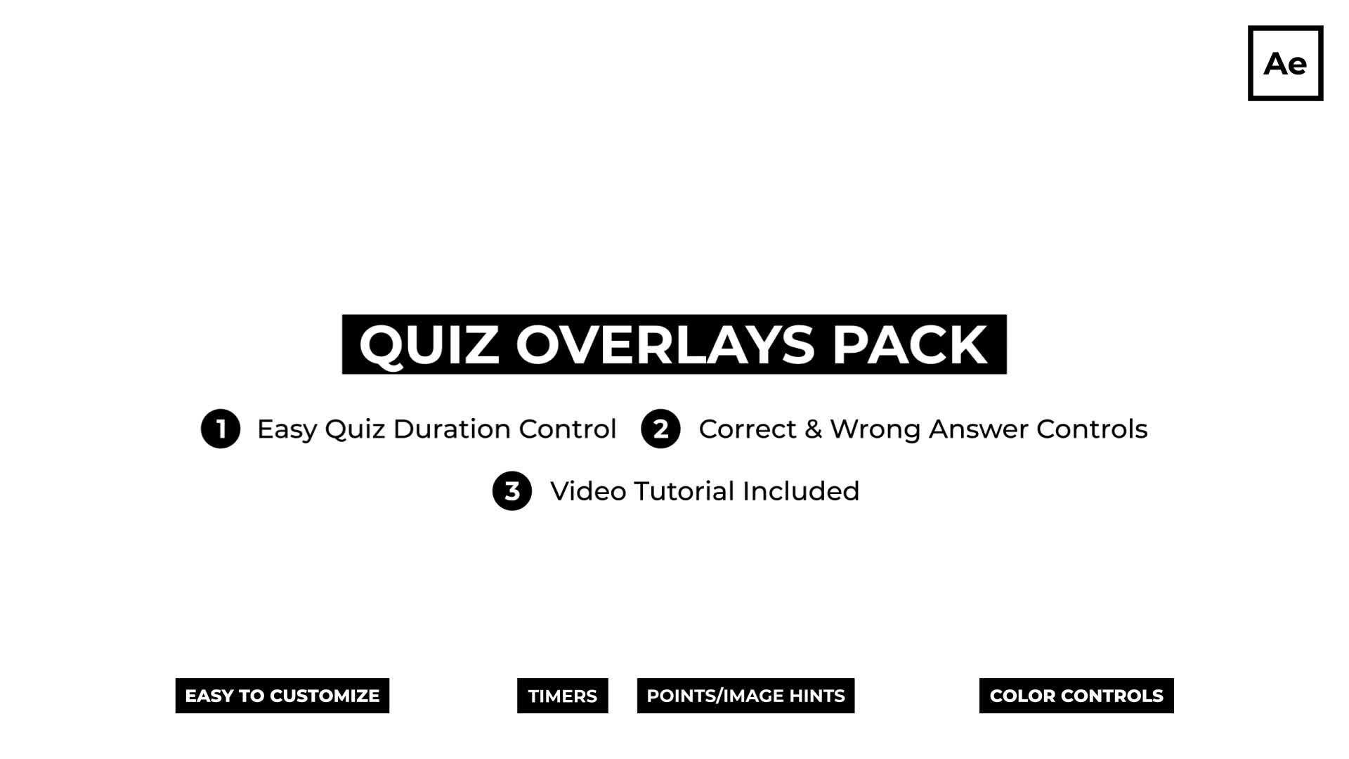 Quiz Overlays Videohive 35849585 After Effects Image 1