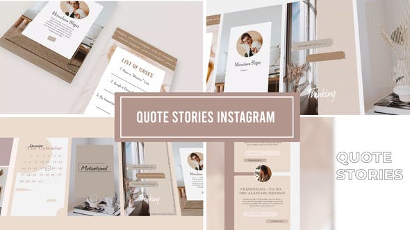 Quote Instagram Stories - Download Videohive 29697548