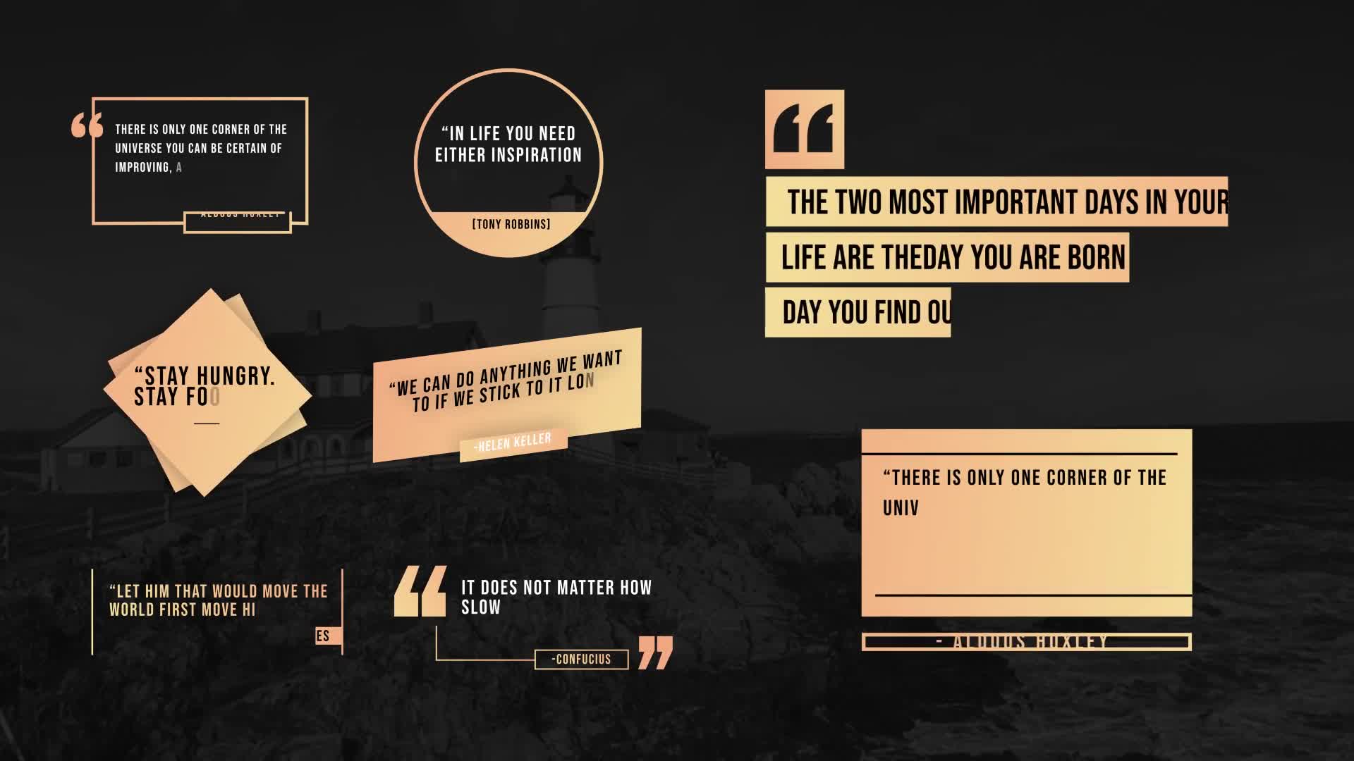 Quote Titles Pack Videohive 33557465 After Effects Image 1