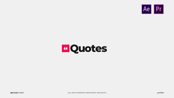 Quotes - 23631625 Videohive Download