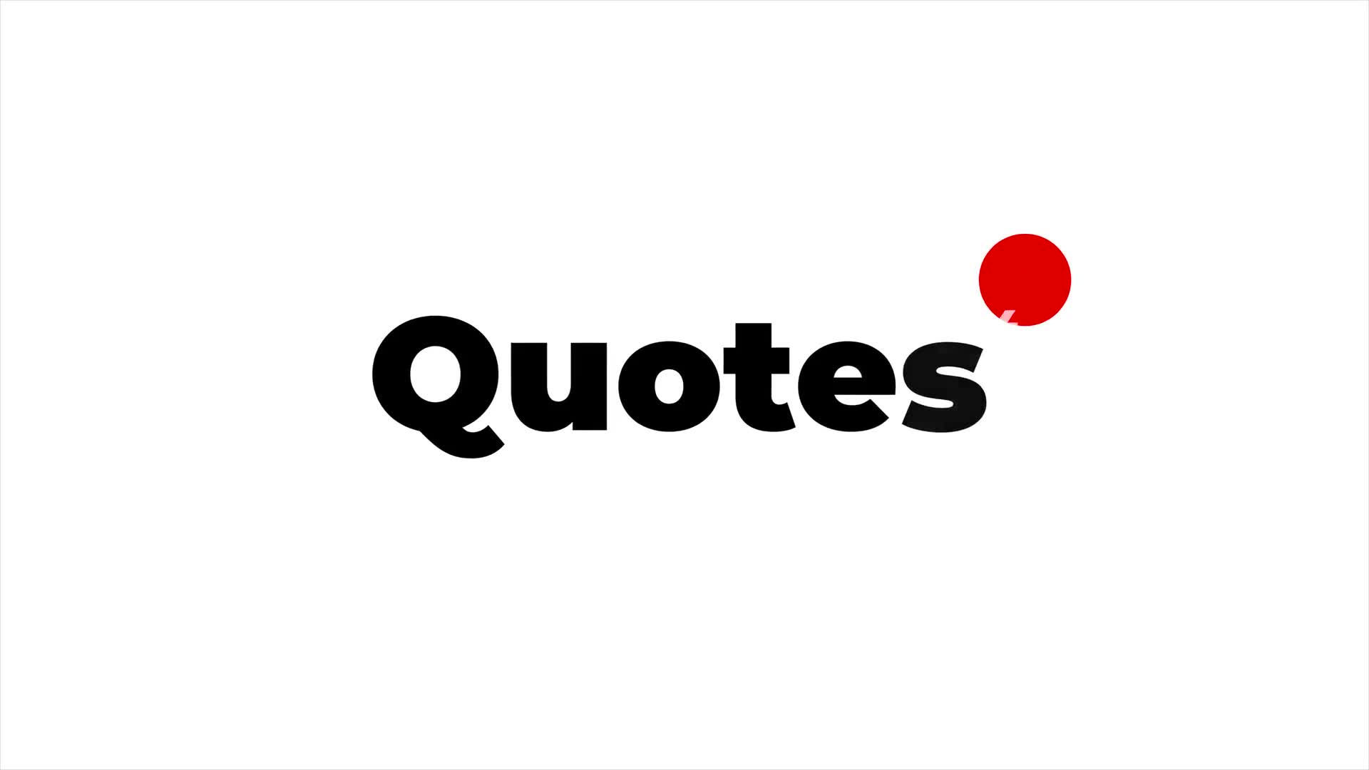 Quotes | After Effects Videohive 36330033 After Effects Image 1