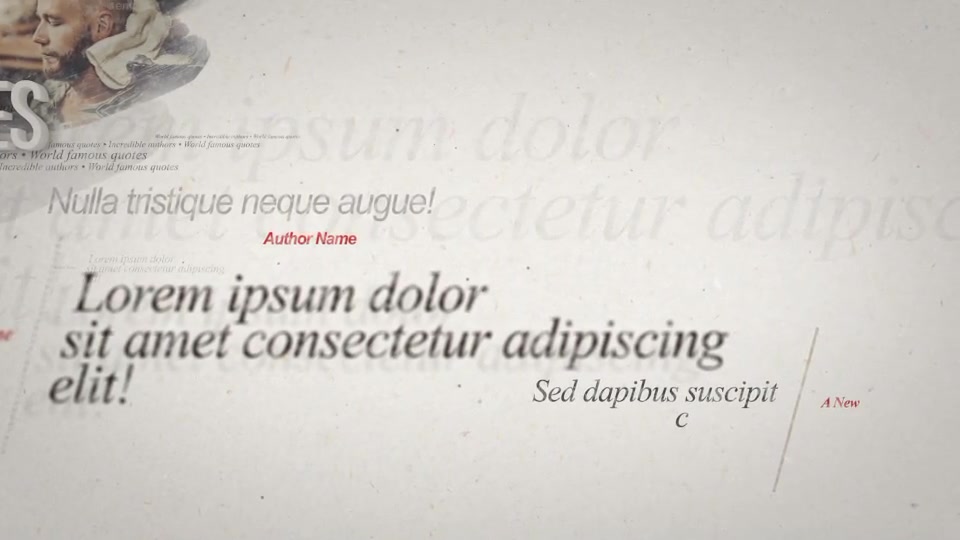 Quotes On Paper Videohive 25199717 After Effects Image 2