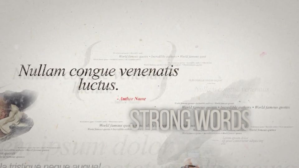 Quotes On Paper Videohive 25199717 After Effects Image 3