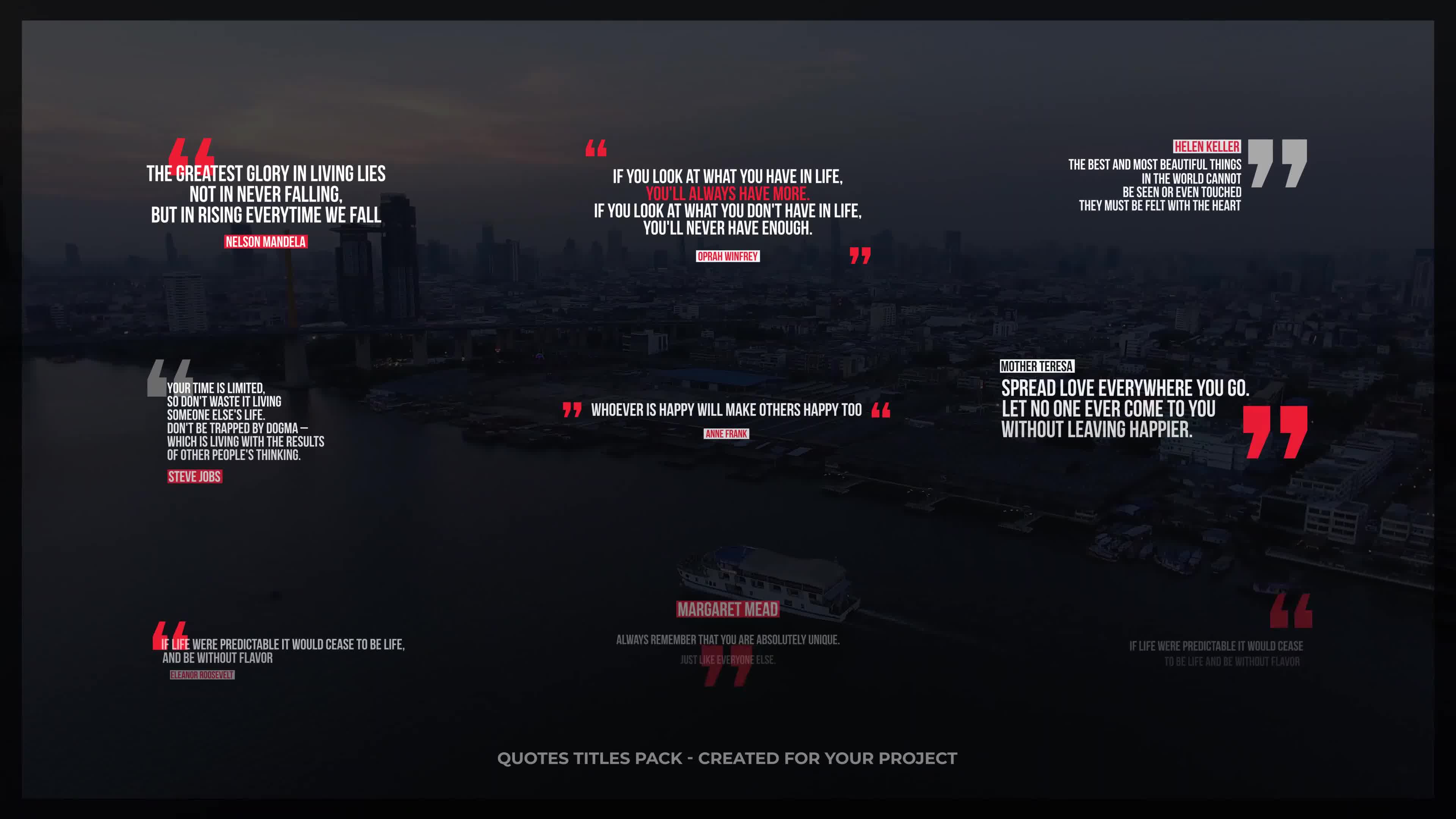 Quotes Titles V1 | After Effects Videohive 39471800 After Effects Image 1