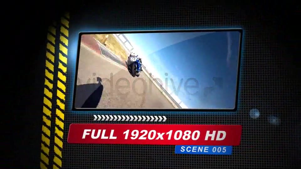 Race Theme Video Display - Download Videohive 5051581
