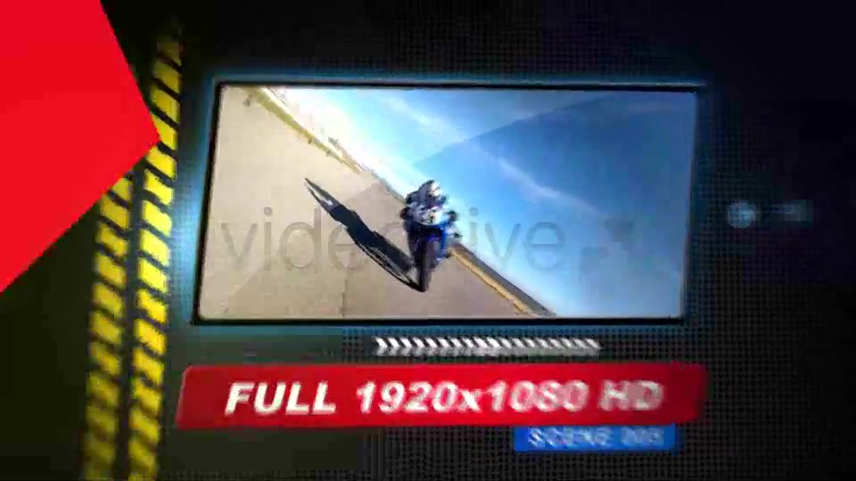 Race Theme Video Display - Download Videohive 5051581