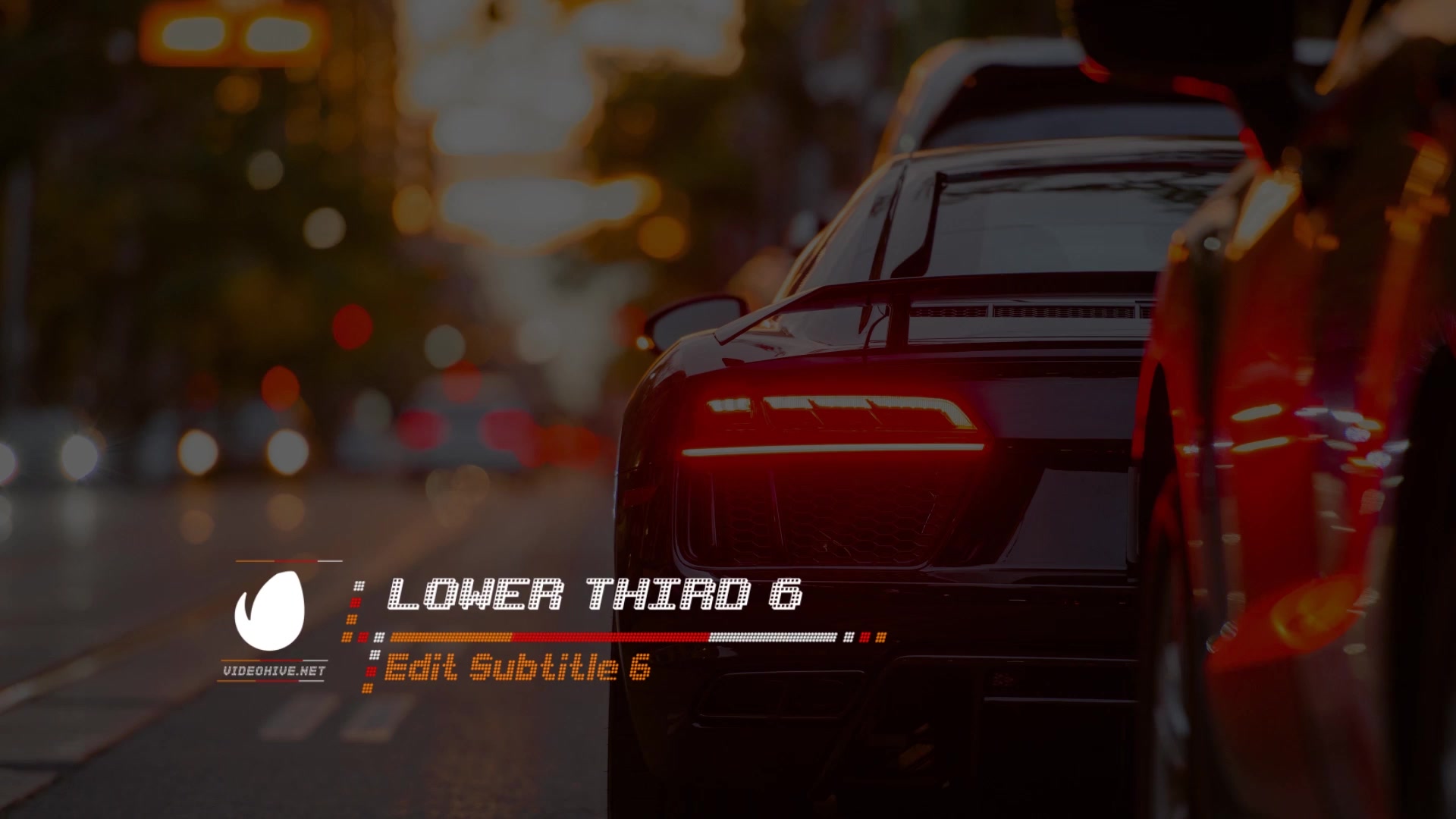 Racer Lower Thirds - Download Videohive 20540605