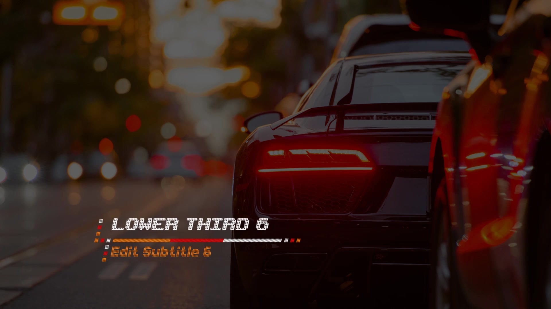 Racer Lower Thirds - Download Videohive 20540605