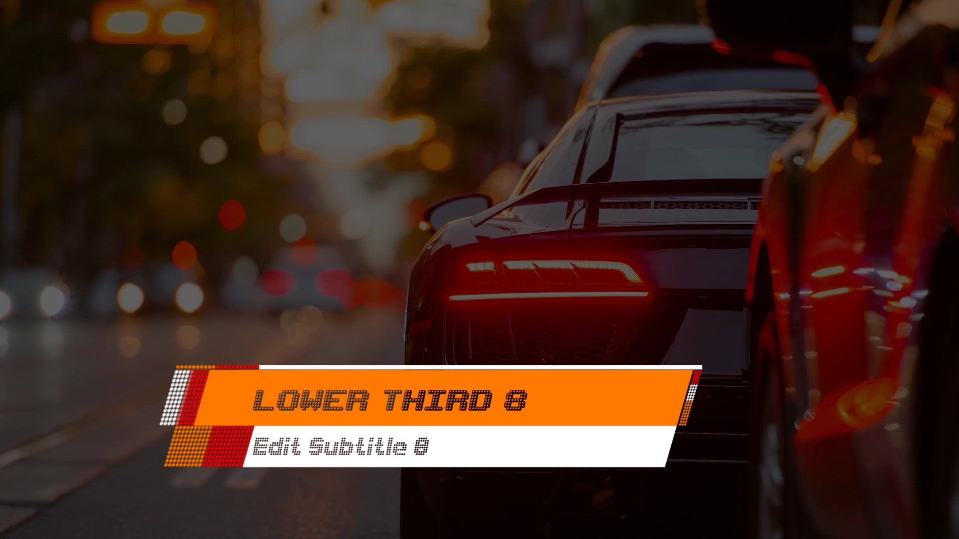 Racer Lower Thirds - Download Videohive 20540605